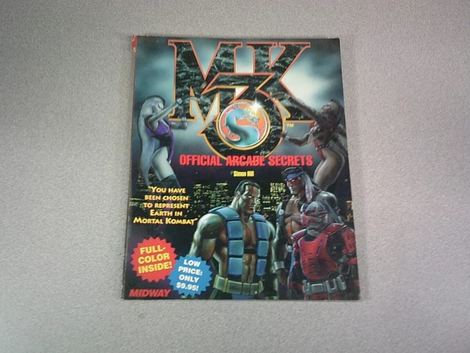 Official Mortal Kombat 3 Arcade Secrets Full-Color Game Guide - Image 1 of 3