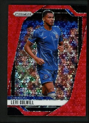2024-25 Levi Colwill 27/49 Panini Prizm Premier League Red  Disco - Image 1 of 2