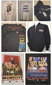 De colección Mike Tyson DEADSTOCK Boxeo LOTE 6 CAMISETAS RETRO Chaqueta Sudadera con Capucha LEWIS XL - Imagen 1 de 7