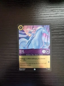 Disney Lorcana Fabled - Elsa - Gloves Off #48/204 - Cold Foil - Picture 1 of 2