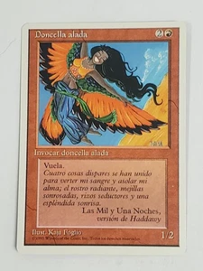 MTG Bird Maiden (Spanish 4th Edition (WB)/Red/C) - BGM - Picture 1 of 2