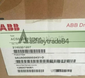 1 PIEZA ACS550-01-038A-4 ABB Inversor 15kw ACS55001038A4 Nuevo - Imagen 1 de 6