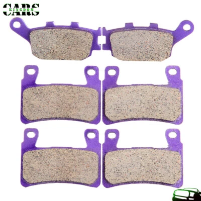 Pastillas de freno delanteras y traseras de fibra de carbono para HONDA 2004-2006 CBR 600 F4i Sport Foto 1 de 4