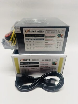 NEW Logisys PS550A-BK Power Supply - Image 1 of 2