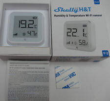 Shelly Plus H&T Plus Wlan betriebener Luftfeuchtigkeits- und Temperaturmesser