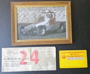 CALIFORNIA RACING ASSOCIATION, CRA, MEMBERSHIP /RELEASE /CABOURNE PHOTO. - Picture 1 of 12