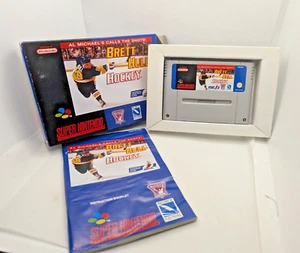 Brett Hull Hockey Super Nintendo, SNES  1994 Complete in Box with Manual  - Picture 1 of 3