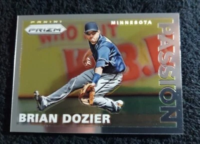 2015 Panini Prizm Passion Prizms #10 Brian Dozier Minnesota Twins NM-MT  - Image 1 of 2