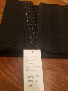 Corsé Entrenador Cintura Malla SAY FUT Mujer | Negro | Pequeño | Nuevo - Imagen 1 de 2