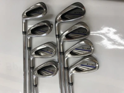 Left-Handed 2020 Dunlop XXIO 11 5-SW 8PC NS PRO 860GH R-FLEX IRON SET GOLF C161 - Image 1 of 4