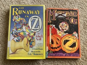 The Runaway in Oz - 1st Edition Hardcover 1995 Neill, Baum + Masquerade PB - Imagen 1 de 15