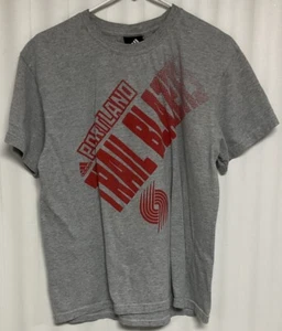 Adidas Portland Trail Blazers Short Sleeve T-Shirt Youth XL Gray. 1336 - Picture 1 of 4