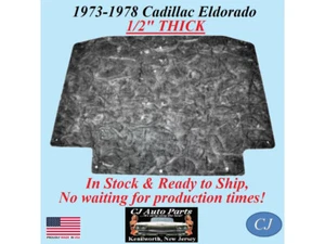 NEW 1973-1978 CADILLAC ELDORADO HOOD INSULATION 1/2" THICK - IN STOCK - Picture 1 of 2
