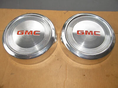 PAR de Tapas GMC S15 Plato para Perros Pobreza - Estilo Pulido - Buen Estado Usado - 10.75" Foto 1 de 4