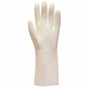POLYCO VYCLEAR P713 Clear Dipped Chemical Resistant Gloves - size 9 Large 35cm - Picture 1 of 3