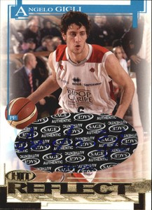 2005 SAGE HIT Autographs Gold Reflections #12 Angelo Gigli/100
