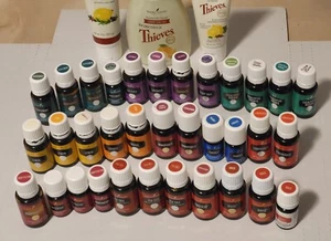 Young Living Essential Oil Collectors Lot Of 73 Bottles + 21 Empty Bottles - Picture 1 of 3