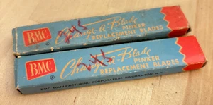 2 hojas de repuesto vintage BMC Change A Blade Pinker en caja - Imagen 1 de 4
