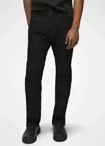 prAna Brion Pants II Men's 32x34 Black Straight Leg Classic 5-Pocket JDM1304 - Picture 1 of 10