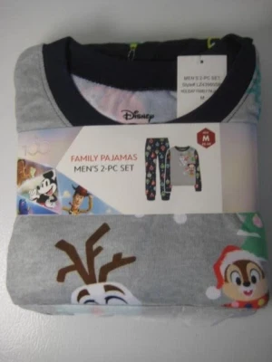 Disney 100th Christmas Briefly Stated Family PJ's Mens Size Med. 32-34 NEW - Image 1 of 4
