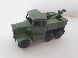 VINTAGE LESNEY MATCHBOX SCAMMELL BREAKDOWN TRUCK # 64 ARMY VERSION - Picture 1 of 8
