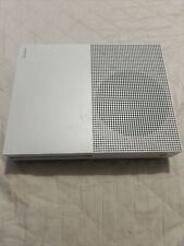SPARES OR REPAIRS microsoft XBOX ONE S VIDEO GAME CONSOLE ONLY white FAULTY