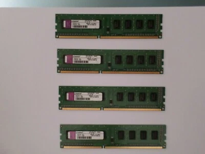 RAM 4Gb (4X1Gb) DDR3 PC-10600U KINGSTON - Immagine 1 di 2