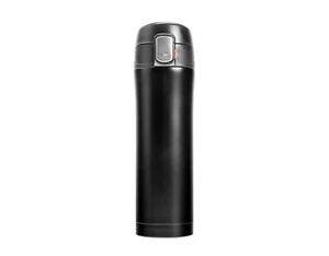 Taza Térmica Termo Botella Frasco Tejón Exterior Click 450ml Acero Inoxidable - Imagen 1 de 7