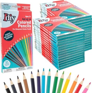 Idiy Individually Packaged Boxes of 14 Colored Pencils (30 Packs, 420 Total) - Picture 1 of 4
