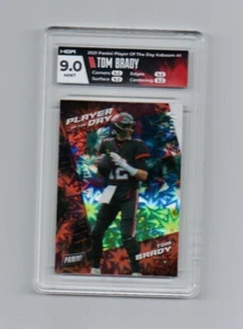 Tom Brady 💥KABOOM💥 /99 2021 Panini RARE LOW POP GMA 9 Mint One Of A Kind! - Picture 1 of 3