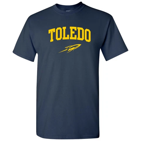Toledo Rockets Arch Logo Licensed Unisex Tee Cover