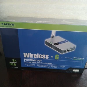 Linksys Wireless-G Print Server For USB 2.0 WPS54G 2.4GHz - Picture 1 of 2