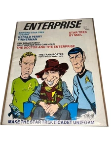 ENTERPRISE #4 - 1984 STAR TREK Fanzine, Gerald Perry Finnerman, Tom Holtkamp Art - Bild 1 von 2