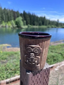 Vintage 1960er Harvey's Lake Tahoe Keramik Eimer Stil Tiki Becher Barware - Bild 1 von 13