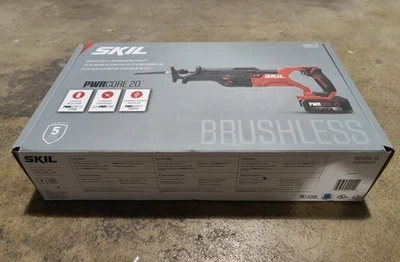 Sierra recíproca SKIL PWR CORE 20 voltios 4 amperios variable sin escobillas RS5884-1A Foto 1 de 2