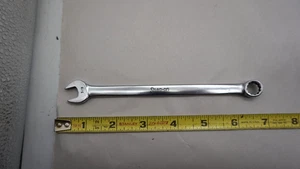 Snap-On Tools  Combination  Open & Box End Chrome Wrench  OEX-12 3/8"  12 Pt USA - Picture 1 of 2