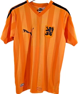 Vintage Puma Cruyff #14 Special Edition Netherlands Soccer Jersey Mens S Orange - Picture 1 of 12