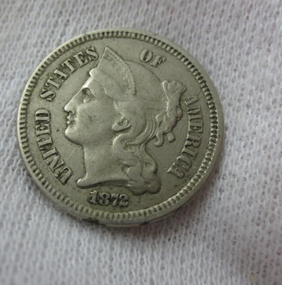 1872 Three Cent Nickel (Set Break) - Image 1 of 4