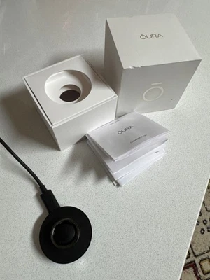 Size 9 OURA Smart Ring With Charger and Box - Image 1 of 3