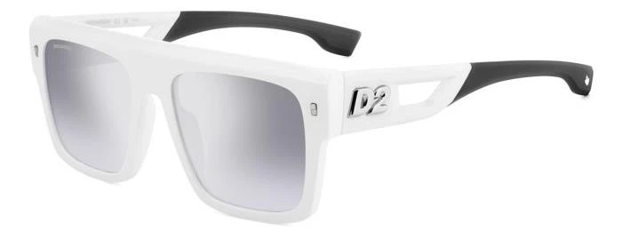 Dsquared2 Occhiali da Sole D2 0127/S  CCP/IC Bianco argento Uomo  - Immagine 1 di 1