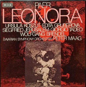 Paër - Leonora / Peter Maag, Brendel, Koszut, Jerusalem - 3 LP Box Set - Bild 1 von 4