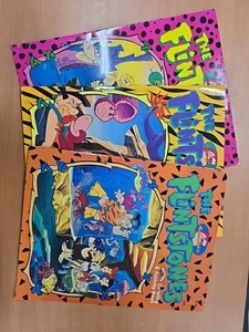 1994 The Flintstones Activity Coloring Book Lot 3 Books Large Brand New 11”x14” - Picture 1 of 10