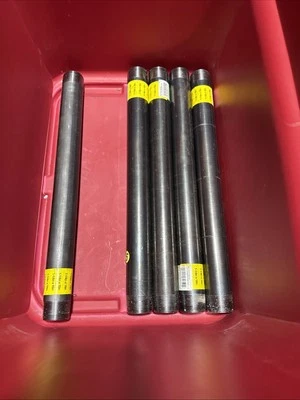 Black Steel Pipe, 1-1/4 In x 18 In - Image 1 of 2