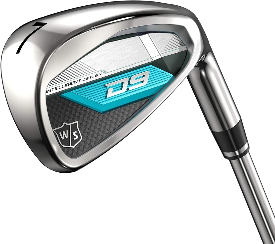 New Ladies Wilson D9 6-Pw,GW,SW Irons Aldila Quaranta - Image 1 of 4