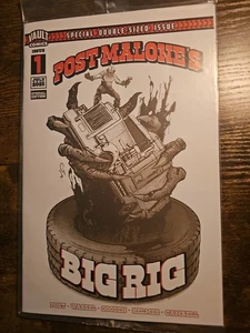 Post Malone's Big Rig 1 Special Tour Edition White Cover Damian Wassell New - Picture 1 of 1