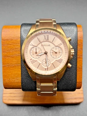 Reloj Mujer Fossil BQ3036 con Caja Acero Inoxidable Tono Oro Rosa Foto 1 de 4