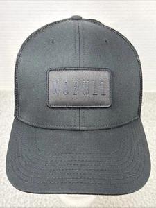 NO BULL Baseballmütze schwarz Druckknopflasche verstellbar Trucker Kappe Netzrücken Freizeit - Bild 1 von 12