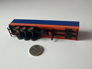 RA604 oggi Wiking Roskopf rimorchio a pianale con telone superato 1:87 H0 - Foto 1 di 6