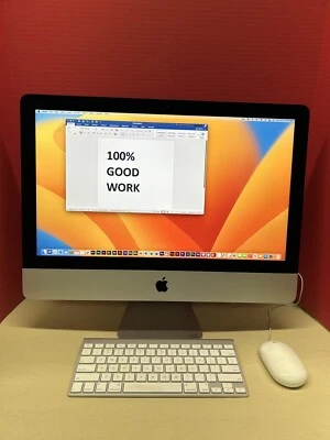 iMac 21.5 inch 4K RETINA Display Desktop i5 - 3.0GHz 16GBRAN 512 SSD - 2017 - Image 1 of 4