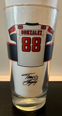 Atlanta FALCONS Rise Up Tony Gonzalez #88 Pint beer drinking glass Arby's Cover